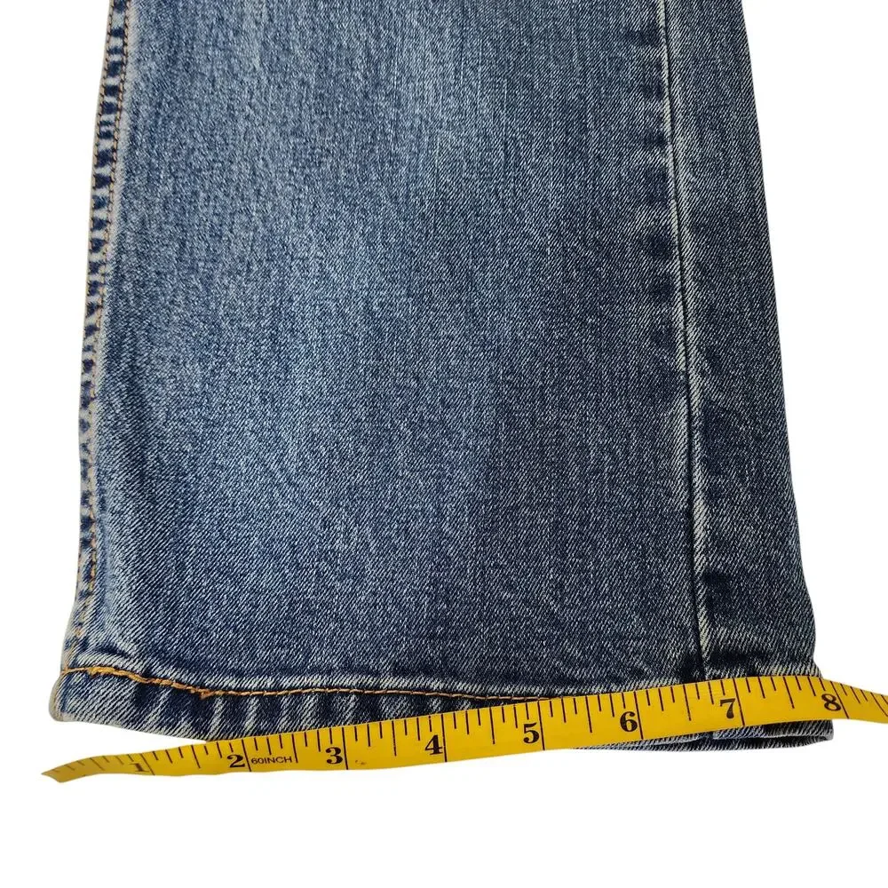 Levis Mens 505 Straight Leg Regular Fit Jeans‎ Size 38 X 30 Medium Wash Denim